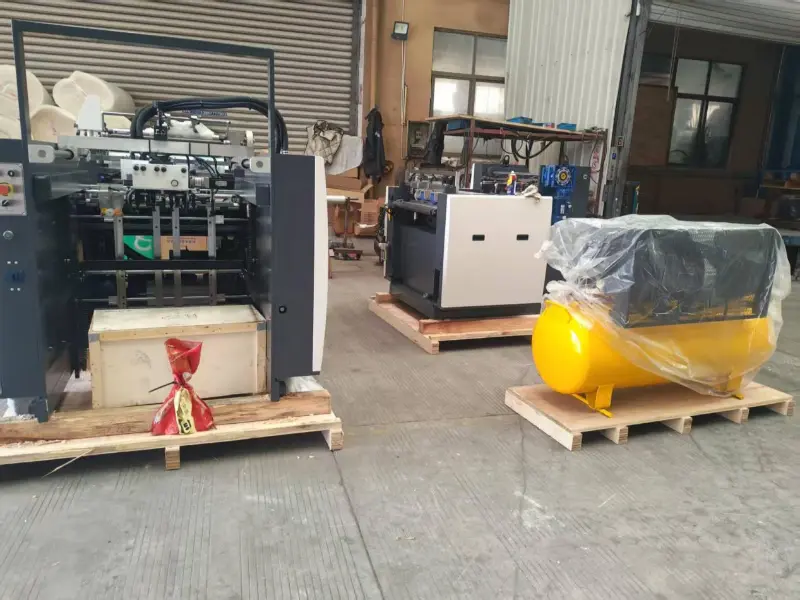 Nový automatický laminovací stroj Star YFMA-760 bude brzy odeslán zákazníkovi v Saúdské Arábii.